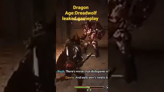 Dragon Age : Dreadwolf alpha leaked gameplay смотреть онлайн
