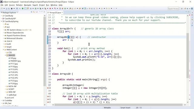 Java Tutorial Lesson 0039 - Generic Class in Java смотреть онлайн