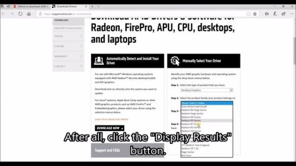 Where to download AMD catalyst control center & driver