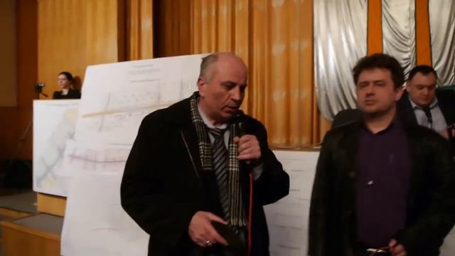 Общественные слушания на Проспекте Вернадского 11 апреля. Весёлый еврей об остановках и грантах. смотреть онлайн