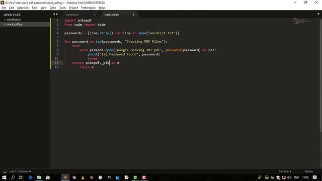 How to Crack PDF Files in Python смотреть онлайн