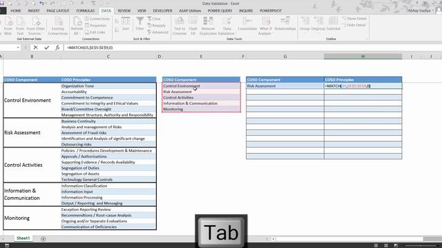 Conditional Data Validation смотреть онлайн