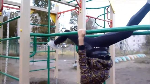Гимнастика на турниках, workout смотреть онлайн