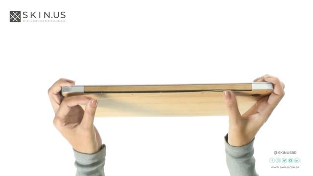 Como instalar/aplicar sua skin no MacBook Air 13.3'' Apple | SKIN US смотреть онлайн