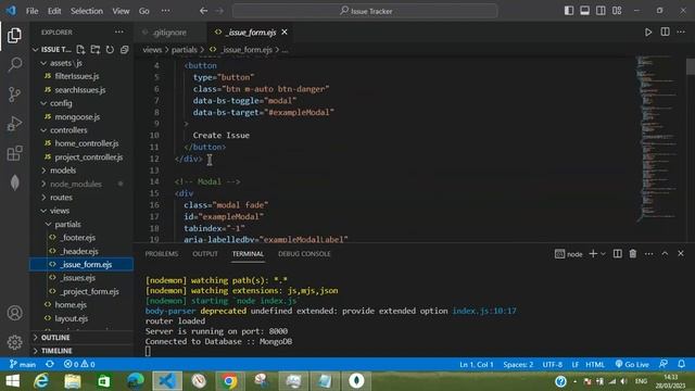 Issue Tracker || Skill Test || Coding Ninja || NodeJS || MongoDB смотреть онлайн