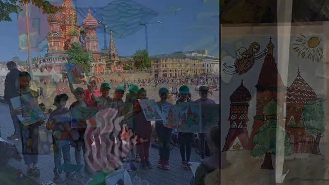 Рисуем Покровский собор смотреть онлайн