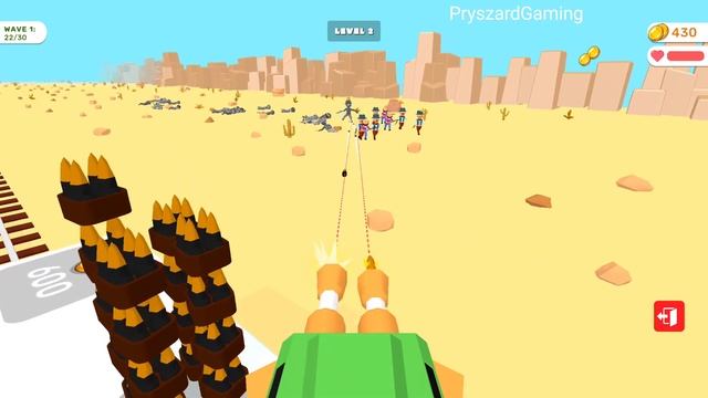 Train Defence 3D - Gameplay Walkthrough Part 1 Levels 1-2 Stick Train Shooter Defense (iOS, Android смотреть онлайн