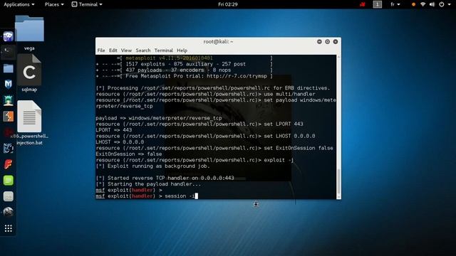 Power Shell Injection in Kali Linux using SEToolKit смотреть онлайн