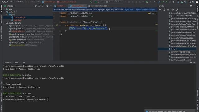 Gradle and AGP Build APIs: How to write a plugin - MAD Skills смотреть онлайн