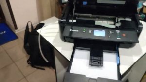 Canon TS5140 установка СНПЧ, устранение попутных вопросов