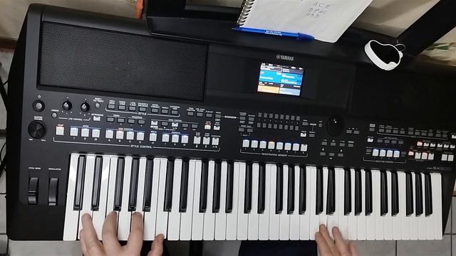 Casi perfecto, Ana Cirré, Yamaha, psr sx600 смотреть онлайн