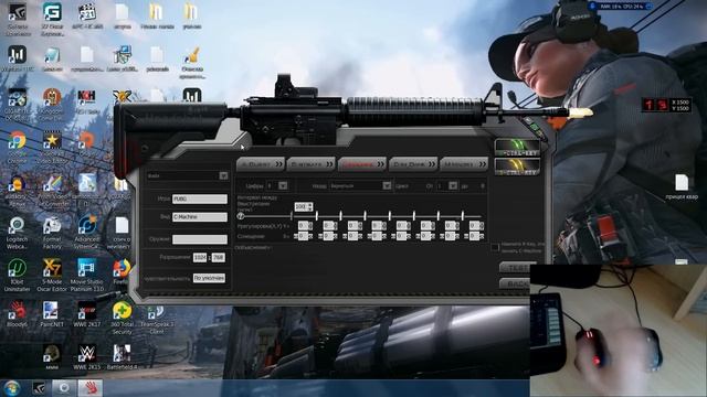 Bloody V8M  благородная X7  для не макросников