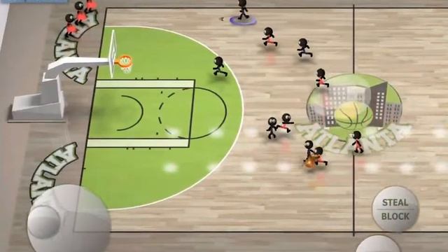 [Stickman Basketball] NBA GAME смотреть онлайн