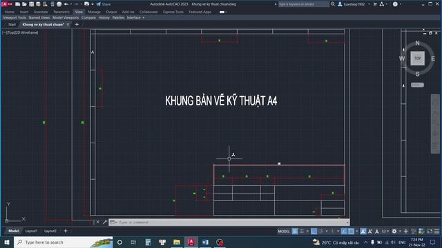 Khung bản vẽ kỹ thuật chuẩn A4 смотреть онлайн