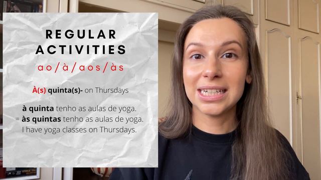 How to use days of the week with prepositions in Portuguese | Beginner level, lesson 5 смотреть онлайн