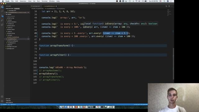 RS School Basics - s01e06 - Array Methods смотреть онлайн