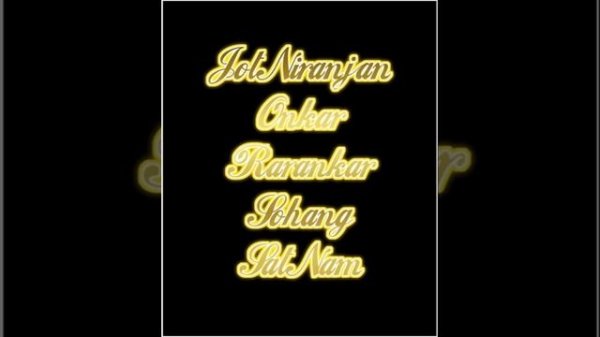 Jot Niranjan, Onkar, Rarankar, Sohang, Sat Nam