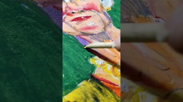 маникюрные палочки в работе пастелью ?лайфхак #sketchbook #painting #пастель #pastel #oilpastel смотреть онлайн