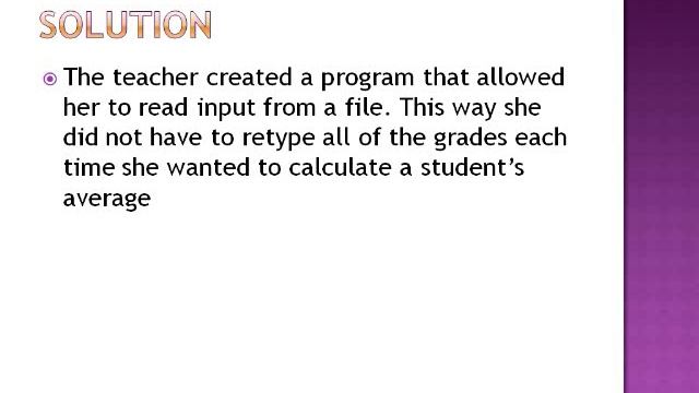 4-10 File I/O using BufferedReader - Blanton смотреть онлайн