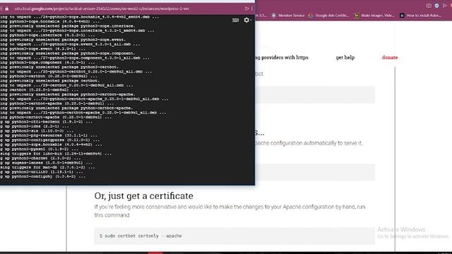 How to setup SSL Certificate for Click to Deploy WordPress on Google Cloud смотреть онлайн