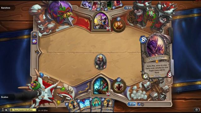 Community Hearthstone-Liga Spieltag7 - Match 6: Curastor (Sarlion) VS Scaleo смотреть онлайн