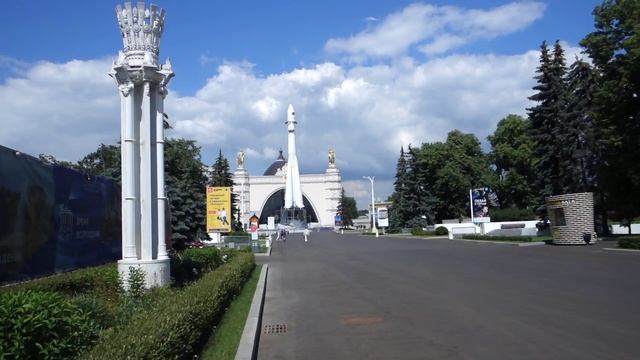 Южная аллея.ВДНХ.Москва. смотреть онлайн