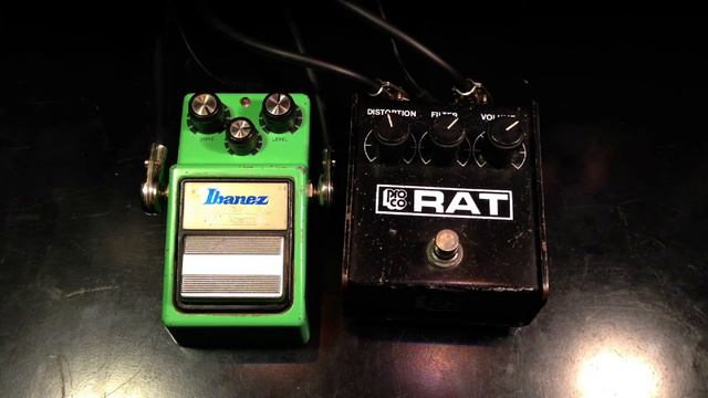 Vintage Ibanez TS9 vs Vintage ProCo RAT смотреть онлайн
