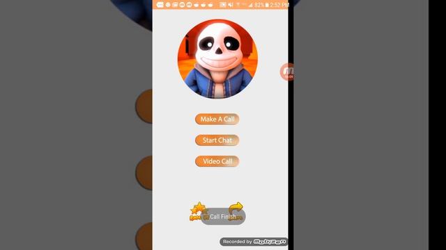 "Best Funny Skeleton Sans Fake Chat And Video Call" смотреть онлайн
