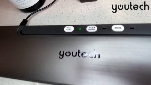 Youtech/ Вакуумный упаковщик Foodpacker+, Портативный вакууматор для любых пищевых продуктов