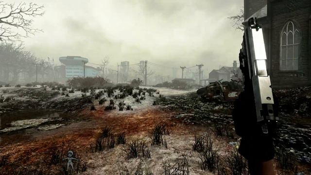 Classic RE4 Style Gameplay - Modded Fallout 4 смотреть онлайн