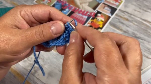 Узоры спицами. Ажурный узор «Капли». Knitting patterns. Lace pattern "Drops".