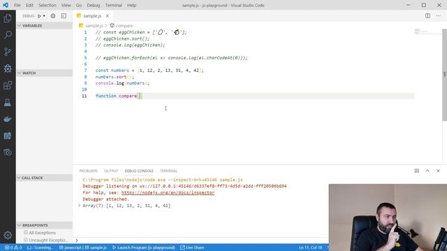 Сортування в JavaScript - курка чи яйце? смотреть онлайн