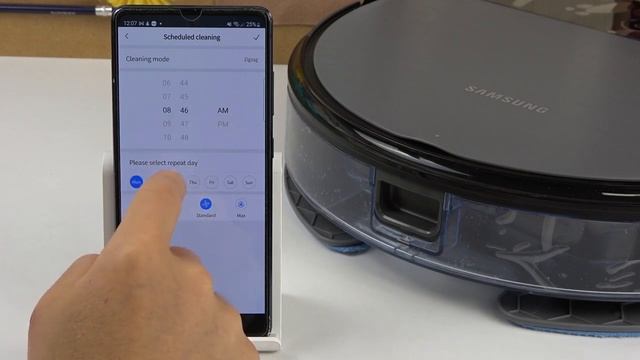 How to Schedule Cleaning on SAMSUNG POWERbot R7065 Robot Vacuum - Plan Your Vacuuming in Advance смотреть онлайн