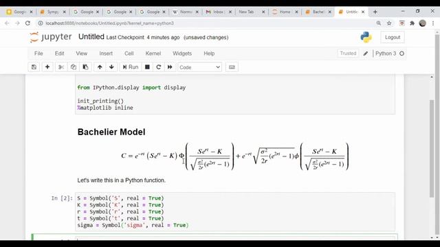 Implementing the Bachelier Option Pricing model in Python (Part 2) смотреть онлайн