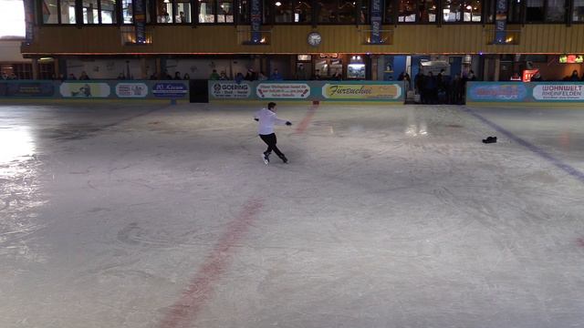 Noé Amari, 3er beim Ice Freestyle Contest in Herrischried смотреть онлайн