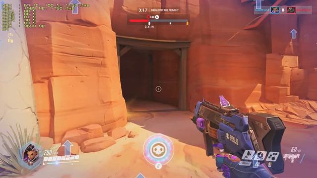Overwatch AMD Athlon X4 950 & AMD Radeon RX 560 2GB. Gameplay frame-rate test смотреть онлайн