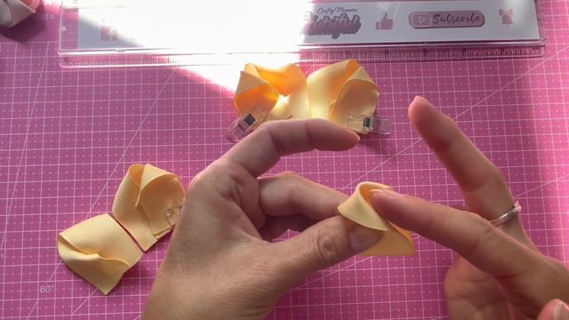 Ribbon hair bow tutorial using only 8 small pieces of ribbon! / how to make hair bows смотреть онлайн