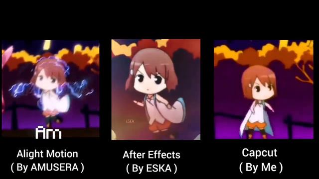 Alight Motion vs After Effects vs Capcut - Megumi Nakajima Dance Edit смотреть онлайн