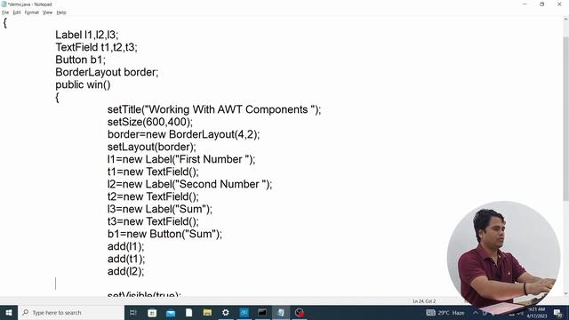 EP-50: (Java Tutorial) : Layout Managers in Java смотреть онлайн