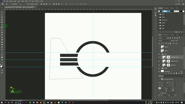 Creative Logo Design Photoshop CC Tutorial смотреть онлайн
