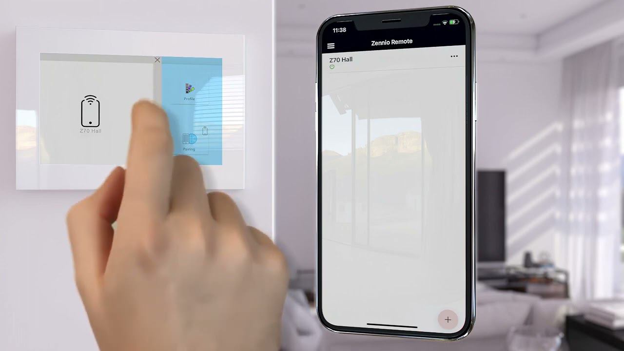 Zennio Remote / Дистанционное управление панелями Zennio Z100, Z70, Z50 через мобильное приложение смотреть онлайн