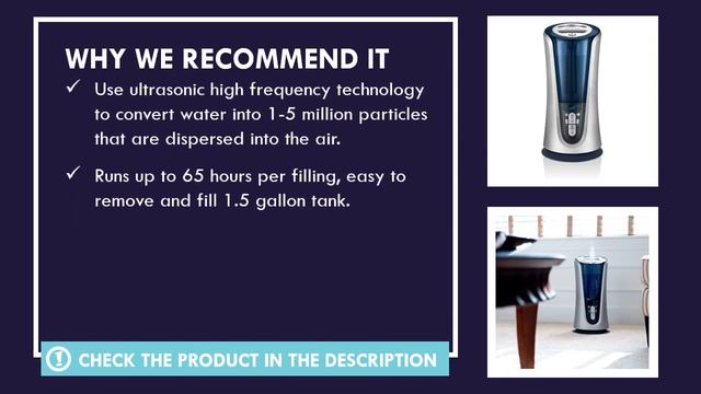 HoMedics Cool  Warm Mist Tower Ultrasonic Humidifier Review - Best Humidifier for Bedroom