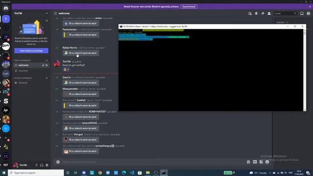 Discord DM on React with Captcha Bypass смотреть онлайн