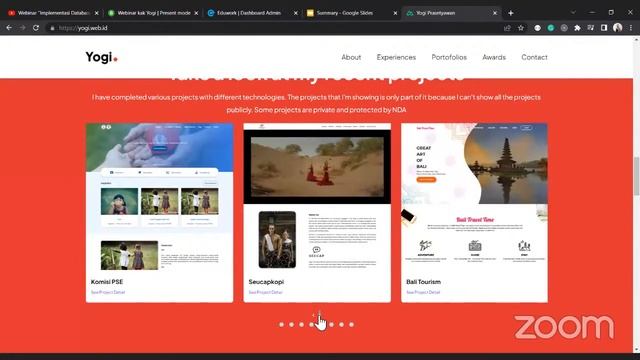 Webinar "Implementasi Database Cache Laravel" Eduwork Education смотреть онлайн