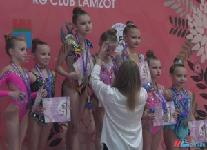 В Волгограде прошли соревнования по художественной гимнастике