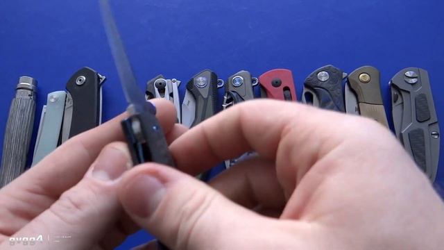 11 новых ножей с заводской заточкой режут бумажку... смотреть онлайн
