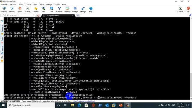 Chapter 8. Using the Virtual Data Optimizer VDO in Arabic (Eng. Alaa Mohammed) Part II смотреть онлайн