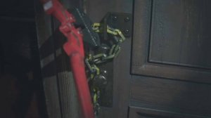 Resident Evil 2 remake - электронный гаджет и батарейка (детонатор)