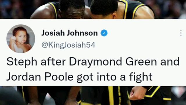 NBA FAN REACT TO GREEN REPORTEDLY HIT JORDAN POOLE IN A PRACTICE FIGHT! GREEN MAY FACE SUSPENSION смотреть онлайн