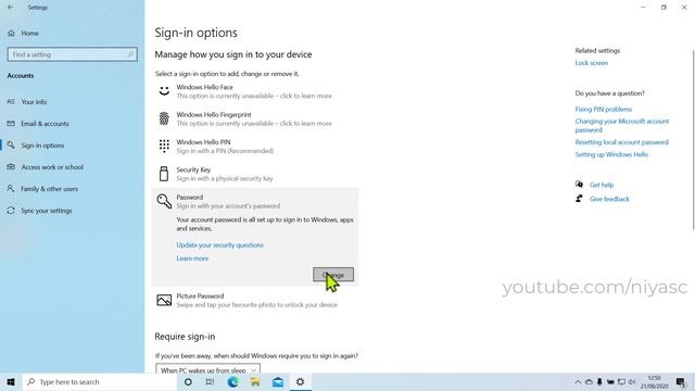 How to Change Windows 10 Login Password смотреть онлайн
